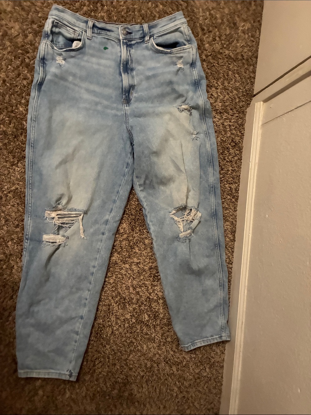 Light Blue Ripped Jeans